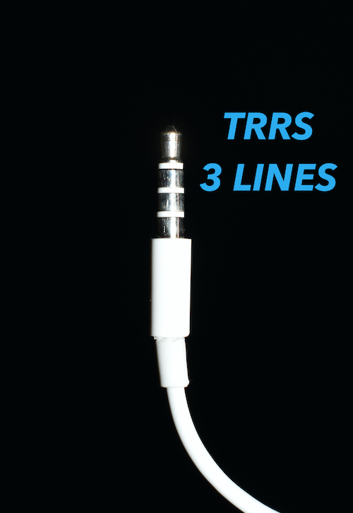 TRRS audio plug