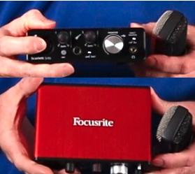 focusrite scarlett usb