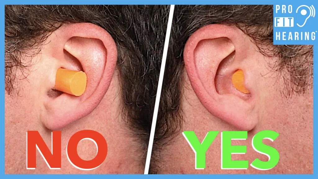 How To Use Ear Plugs 3 Step Guide Pro Fit Hearing